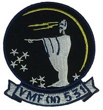 USMC VMF-531 GREY GHOSTS MARINE FIGHTER SQUADRON PATCH FA-18 HORNETS picture