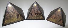 Three Different Size Pyramids Handmade in Egypt picture