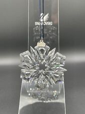 Swarovski Crystal 1999 Annual Snowflake Star Christmas Holiday Ornament 235913 picture