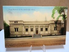 Fogg Museum of Art Cambridge MA Postcard 1909 picture