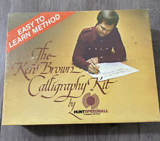 Ken Brown Calligraphy Kit. Sealed Never Used picture