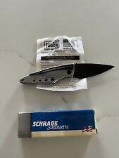 Schrade Silhouette Knife SQ432 with Box and Manual. Brand New. Never Used. picture