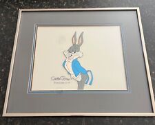 SIGNED CHUCK JONES BUGS BUNNY WARNER BROTHERS ANIMATION CEL picture
