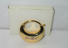 Signature Crown Royal Premium Key Ring Keychain, Key Holder Gold Tone NIB  ((A2) picture
