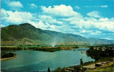 Postcard North & South Thompson Rivers Meet in Kamloops British Columbia   11118 picture