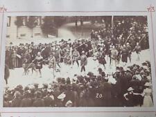 1890 antique GERMANY photograph ALBUMEN oktoberfest ULM MINSTER stuttgart 6X4 picture