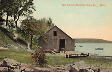 Gales Ferry CT Connecticut, Harvard Training Quarters, Vintage Postcard picture