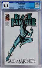 Black Panther #1 CGC 9.8 Djurdjevic Sub Mariner Namor Variant Cover 2009 NM/MT picture