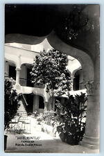 Merida Yucatan Mexico Postcard Hotel Montejo Terraza c1950's RPPC Photo picture