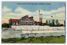 c1940's Sugar House In The Everglades Clewiston Florida FL Vintage Postcard picture