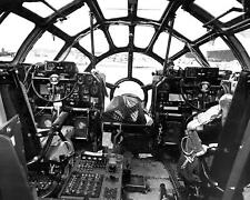 WWII B-29 Superfortress Cockpit View PHOTO  (160-W) picture
