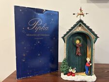 Vintage 90s Pipka Knock Knock Santa Door Christmas Decor Centerpiece 16