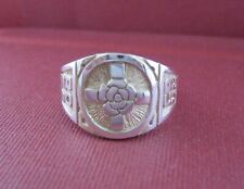 Solid silver Rosicrucian ring - 2375-R picture