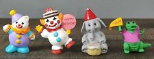 Hallmark Merry Miniatures Clown Elephant Bear And Elephant Birthday picture