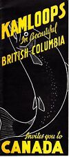 Kamloops in Beautiful British Columbia Invites you to Canada Old Booklet Ads picture