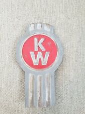 Vintage  Kenworth KW Truck Tractor Hood Badge Emblem PT. #170-26 Modified picture