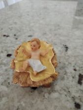 Vintage 1989 Franklin Mint The Nativity Baby Jesus Replacement Figure picture