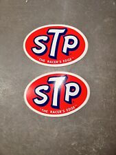2 Pack Vintage NOS  “STP The Racers Edge”  Sticker  Richard Petty Decal NASCAR picture