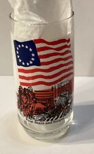 Vintage 1976 First Stars & Stripes America's Bicentennial Coca Cola Glass picture