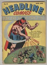 Headline Comics #18 March 1946 G Atomic Man picture