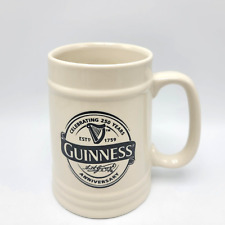 Guinness Stein Embossed Tankard Anniversary Beer Mug Bar Cup Harp 250 year 2009 picture