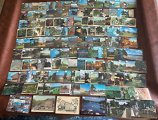 Lot of 136 Assorted Michigan Vintage Postcards- Wide Variety- 60s,70s,80s picture