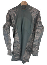 Massif Airman Battle Shirt ABU USAF Air Force Camo Combat Size S NWOT picture