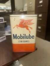 Vintage Mobilube For Gears 2 Pound Empty Can picture