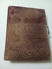 Antique Victorian Family Photo Album With Pictures picture