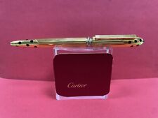 Authentic Rare Cartier Panthere Trinity Rings Gold Ballpoint Pen - R15 picture