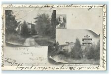 1905 Cedarcroft Bayard Taylor Kennett Square Pennsylvania PA House Postcard picture