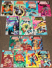 1982 DC COMICS NIGHT FORCE 1-14 VF SET 2 3 4 5 6 7 8 9 10 11 12 13 WOLFMAN COLAN picture