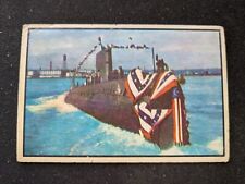 1954 Bowman Power for Peace Card # 93 Atomic Submarine - USS Nautilus (VG) picture