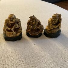 3 Antique Japanese Ivory Figures  picture