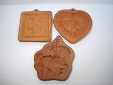 Vintage 1992 Cotton Press  Cookie Baking Mold Set Of 3 picture