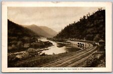 Indian Creek Pennsylvania 1920s Postcard Baltimore & Ohio Railroad Youghiogheny picture