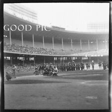 #DK - a Vintage Photo Negative-  Baseball Stadium Somewhere picture