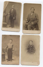 4 19th century CDV/cabinet card photographs West Chester PA [s.4577] picture