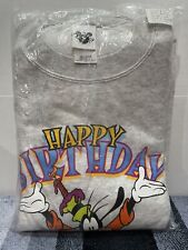 Vintage The Disney Catalog Happy 65th  Birthday Goofy  Sweatshirt New In Bag picture