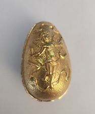 The Franklin Mint Treasury of Eggs Golden Rococo egg outer layer 24k gold picture