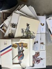 Historic Military Uniforms Post Cards Sets And Other  Uniform Post Card Unused picture
