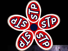 STP Flower - Original Vintage 1960's 70's Racing Decal/Sticker picture