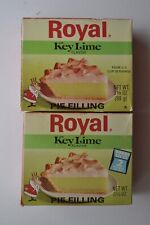 Vintage Royal Key Lime Pie Filling 1970’s 3 oz Box / Prop Box Wear Sealed  picture