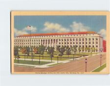 Postcard Education Building and State Capitol Park Harrisburg Pennsylvania USA picture