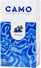 Camo Wraps Natural Leaf Wraps  (Blueberry) 25 Pack picture