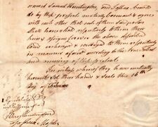 Document Signed by Samuel & Benjamin Huntington - Connecticut Declaration Signer picture