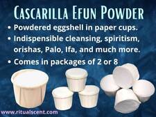 White spiritual cleansing powder Cascarilla Efun for Orisha Ifa Palo and Espirit picture