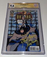 Kevin Conroy & Richard Moll CGC SS 9.6 Signed Batman Adventures #22 Comic NM+ picture