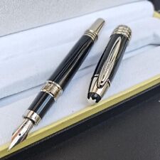 Luxury Great Writers Series Black Color 0.7mm nib Fountain Pen NO BOX picture