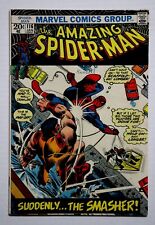 1973 Amazing Spider-Man 116 Marvel Comics 1/73, Bronze Age 20¢ Romita cover art picture